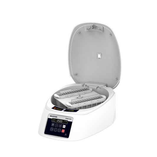 iFuge FX2P – Fixed Angle Plate Centrifuge (96/384-Well Plates, 2500 RPM)